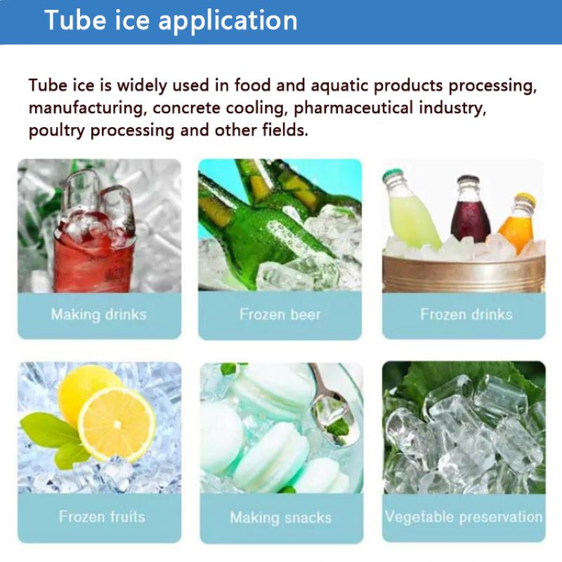 Tube Ice Machine How It Works Hunan Icemedal Refrigeration Equipment